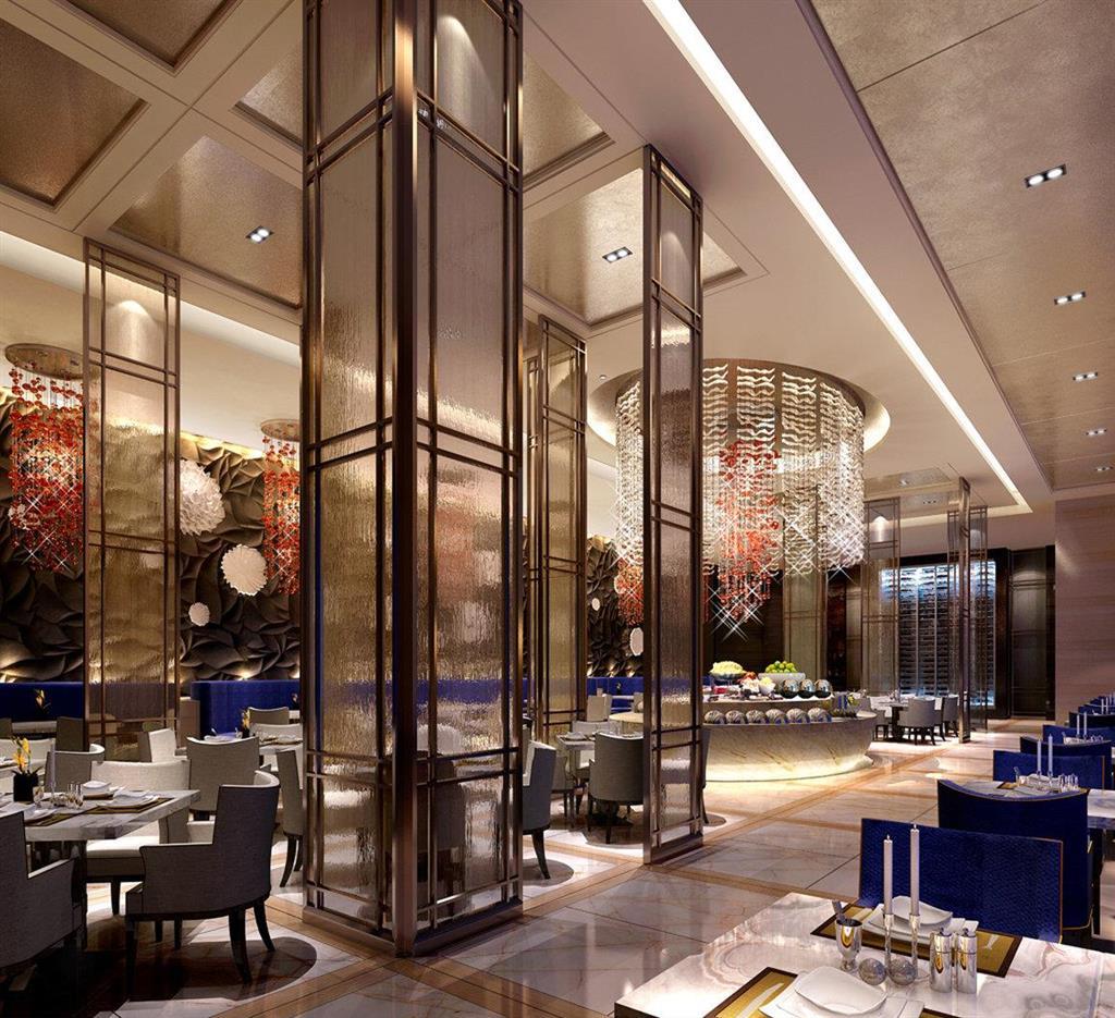 Wanda Vista Shenyang Hotell Restaurang bild